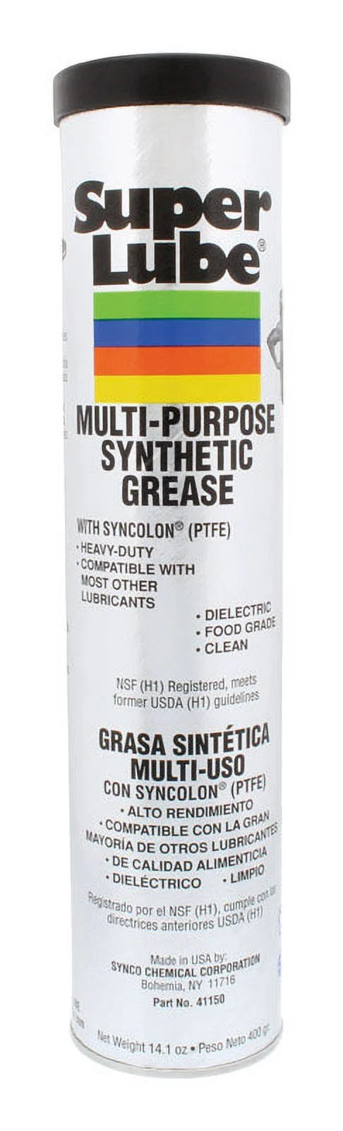 Pc, Super Grease Synthetic Oz 14.1 1 Lube Syncolon