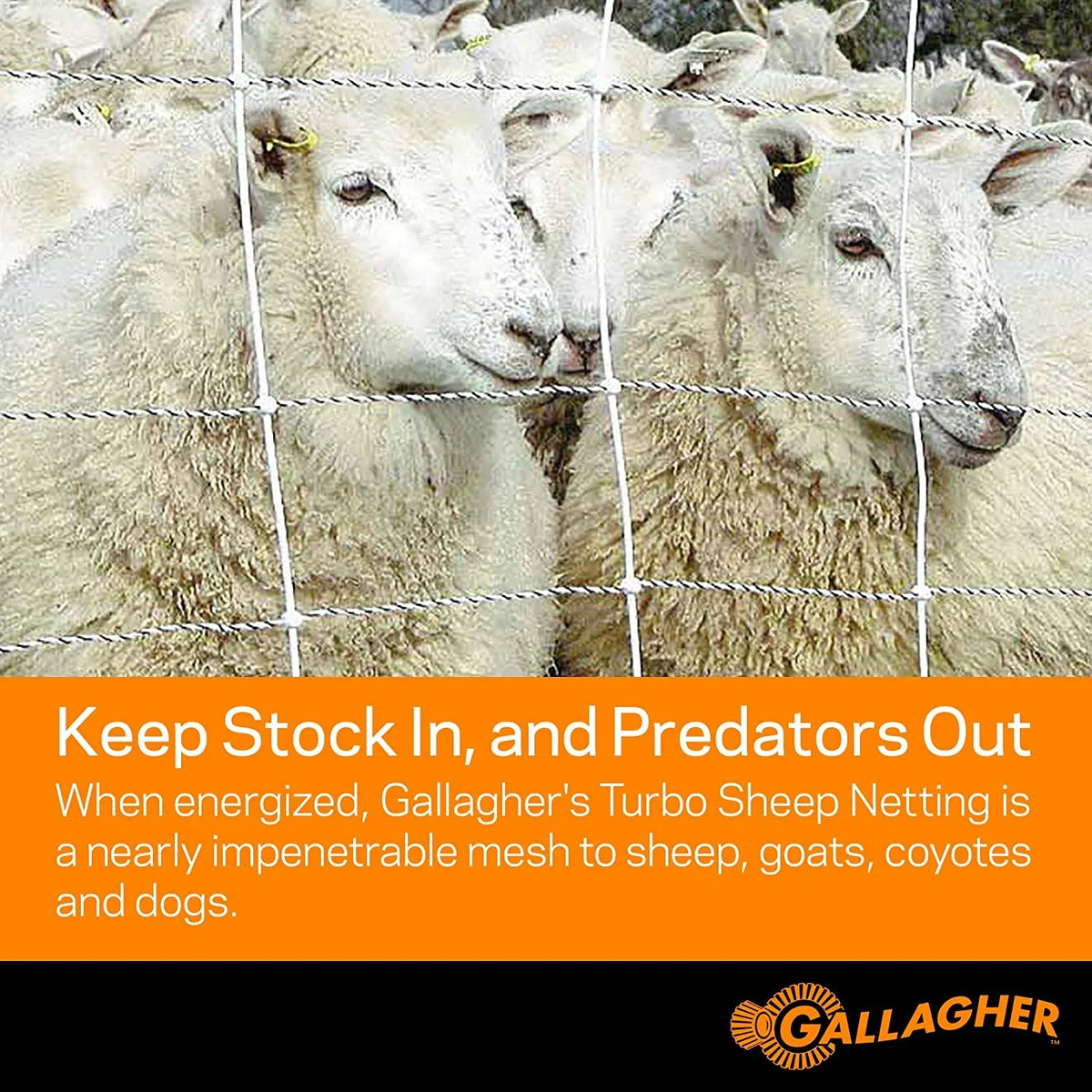 Poultry Gallagher All 1 A207015 48 Netting in. In