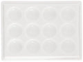 Medium Porcelain Well Palette Jack 12 Tray Richeson