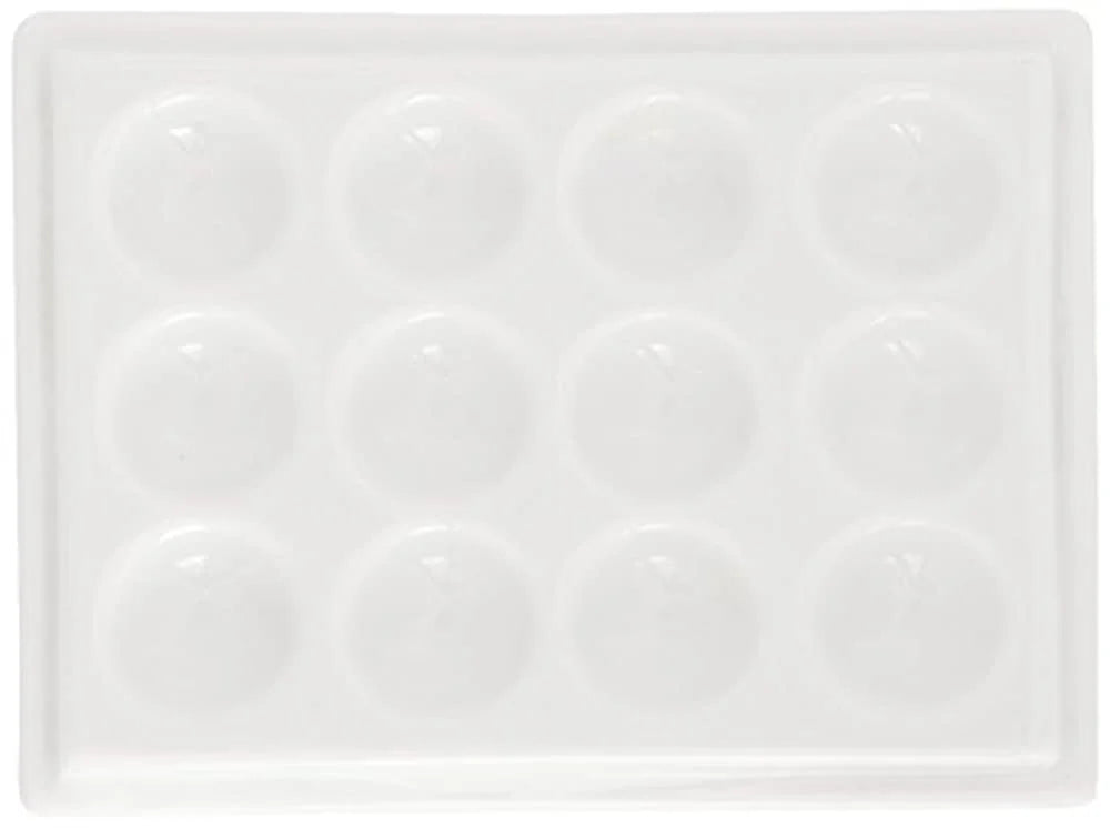 Medium Porcelain Well Palette Jack 12 Tray Richeson