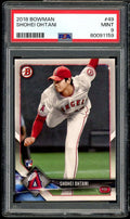 Card Bowman Ohtani Rookie #49 Shohei 2018