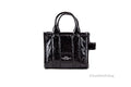 Tote Shiny Marc Bag The Micro Leather Crossbody Handbag Black Jacobs Crinkle