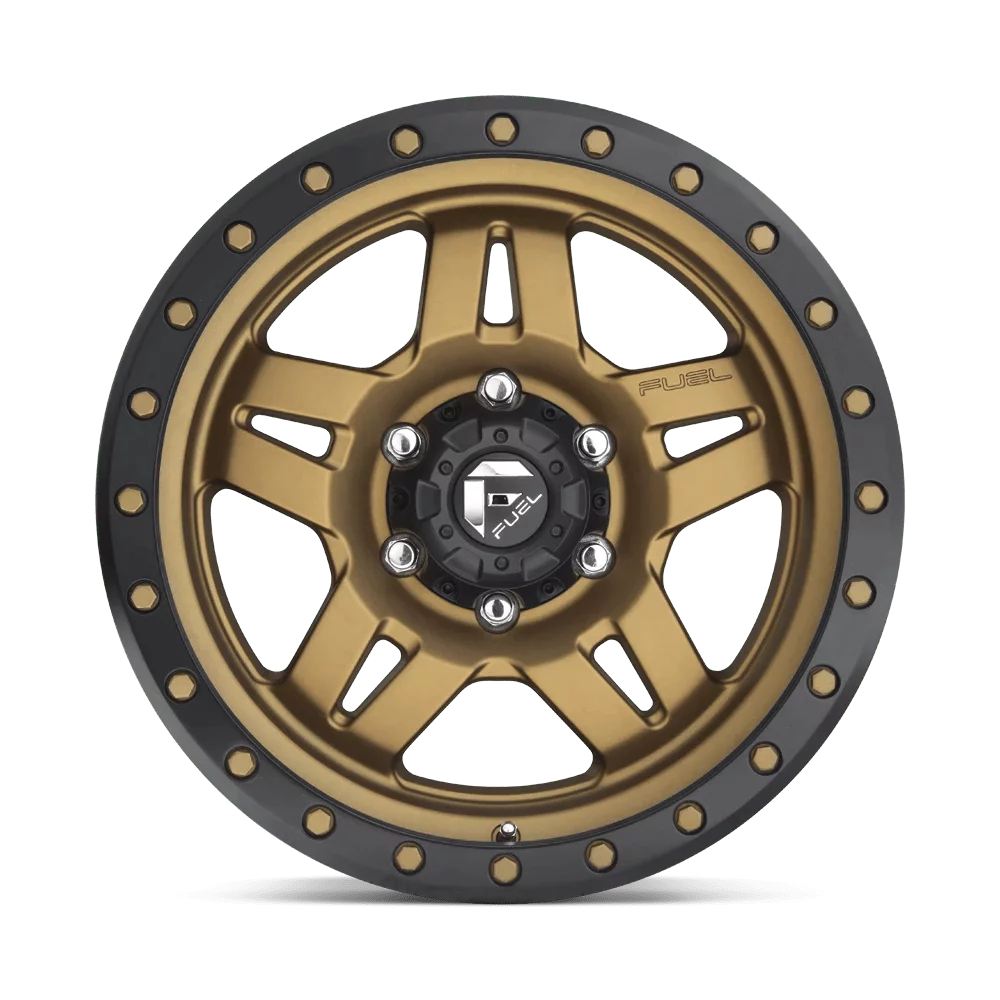1Et Ring D583 110.1Cb Bead Wheel 20X9 Fuel Matte Bronze Black Anza 6X135