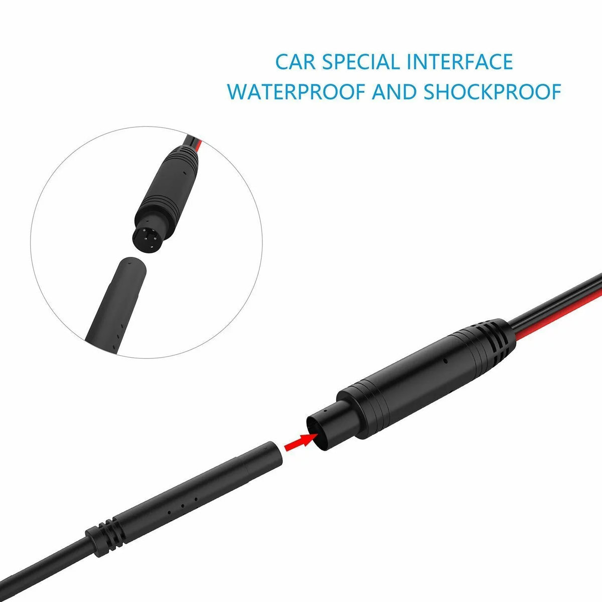 with Vehicle Camera Car Chrome Angle Bright Waterproof Vision Universal Camera View Night Viewing Front Absolute Frame Assist License CAM2100S 170° Plate LEDs Front Security 8 Camera