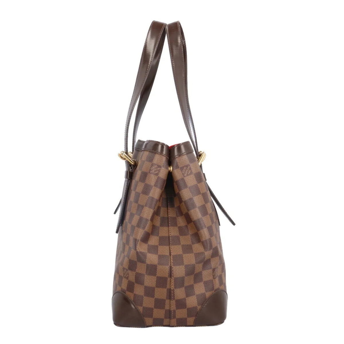 Brown Damier Pre-Owned Vuitton BRB03130000004147 Shoulder LOUIS Louis Canvas Women's Hampstead N51204 (Good) Bag MM VUITTON