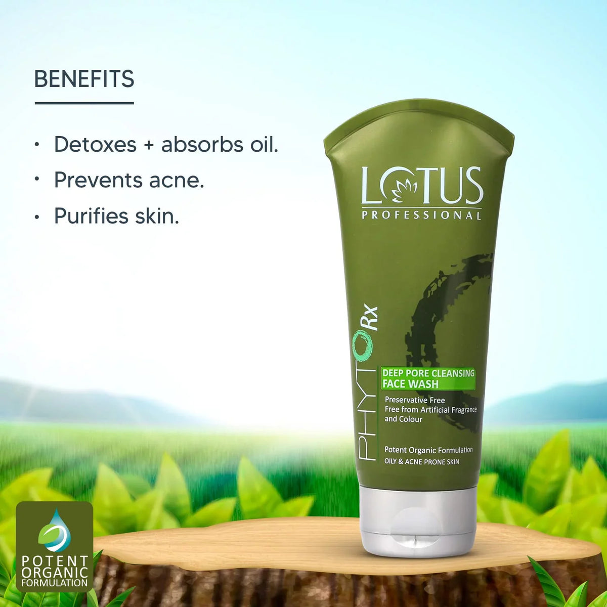Lotus WASH CLEANSING Professional PHYTORx Oil 80g Paraben control free Pigmentation DEEP acne PORE FACE