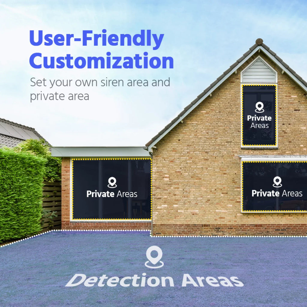 PoE 3K for Security, Turret Black Vision, dB Light, Detection, 2.8mm Mic Smart Surveillance Built-in Lens, Cameras Night ANNKE Color 120 Dual Home WDR, Camera, Outdoor Security Wired AI Human/Vehicle