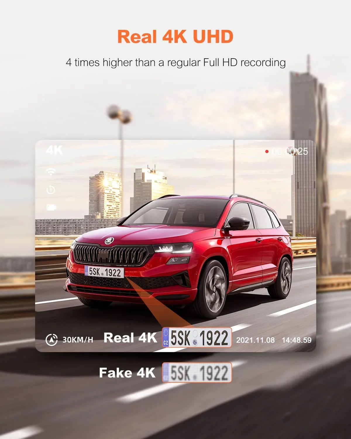 5G Dash Dash YEECORE Dash Dash 512GB Night D21 Parking Camera App, Angle with WDR, Accident cam Cars, WiFi Built-in cam, Vision for Cam Record, GPS Car Max Dash Mode, 4K, Camera, 157°Wide