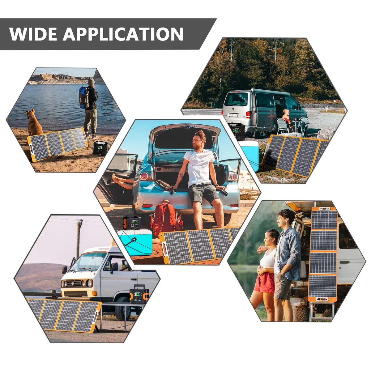 Solar Solar Output DC for Power Foldable Portable Station Gofort Panel 18V/100W Portable