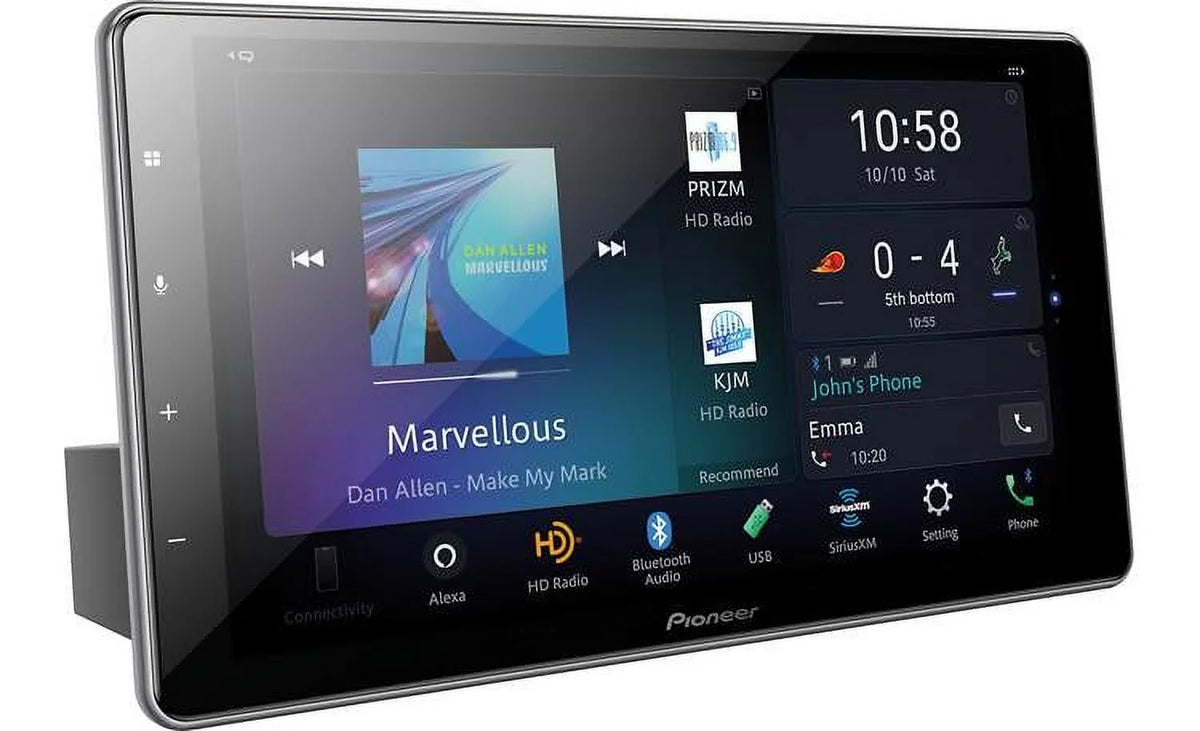 Restored Premium (Refurbished) Multimedia Receiver 9-inch (DMH-WT76NEX) Pioneer