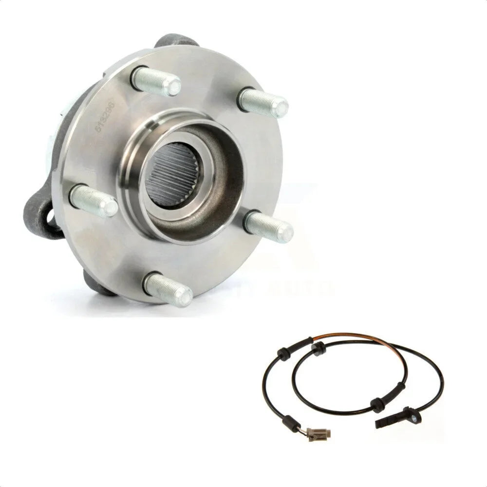 And Harness Altima Wheel Bearing ABS Transit Kit K7S-100183 Sensor Auto Hub Nissan Maxima For - Front w/