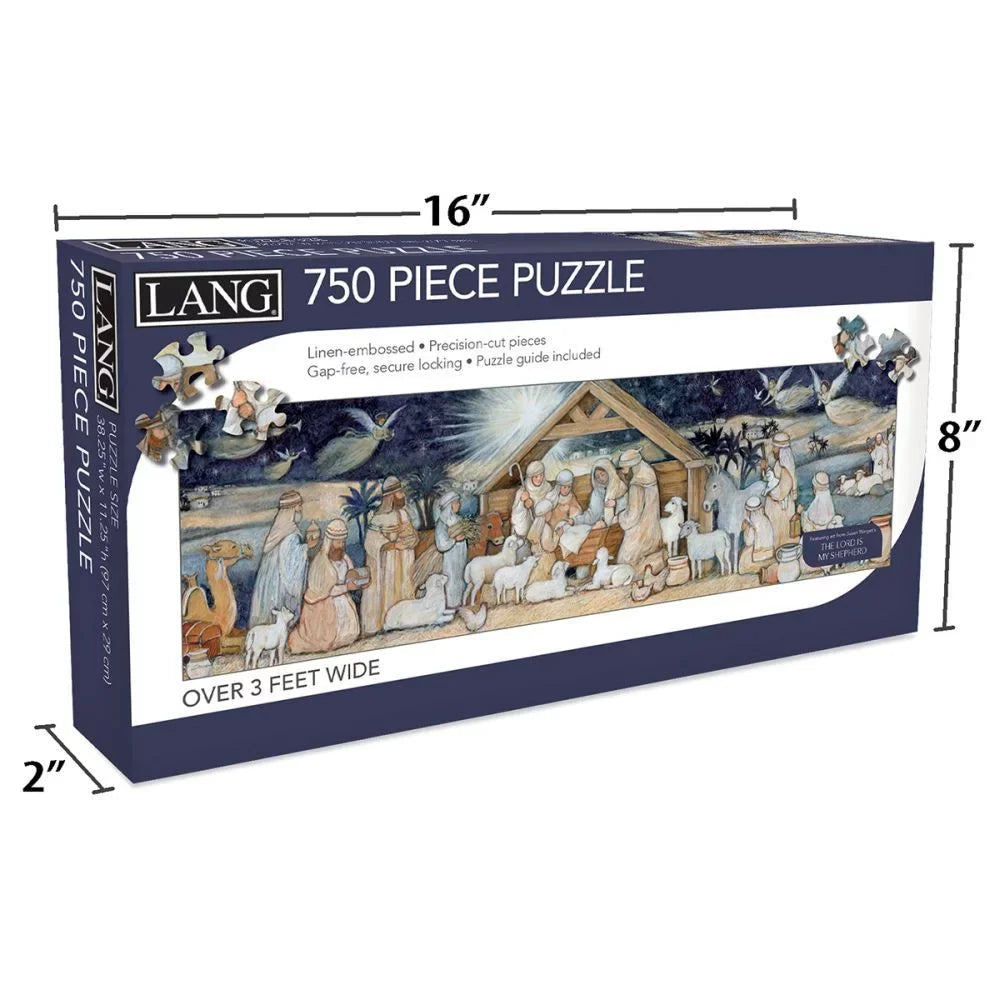 Puzzle 750 Lang Snow Day Piece