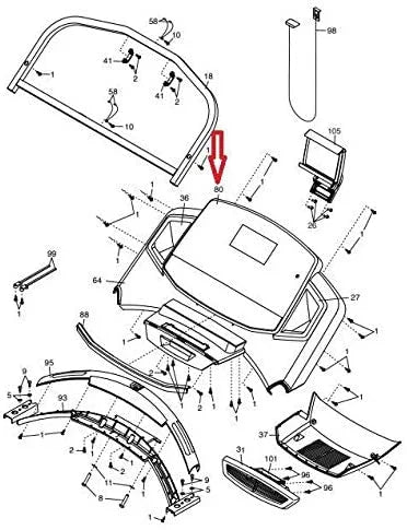 Assembly 394995 Works Console Proform with Fitness, Display Inc. 900 Health & Treadmill Premier Icon