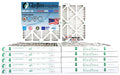 AC 12) - 2" - Pleated MERV or 10 Filter The - Air Glasfloss of Air USA. (Pack - Air - Furnace Filter In Filter - Home Made Office 12x12x2 or HVAC
