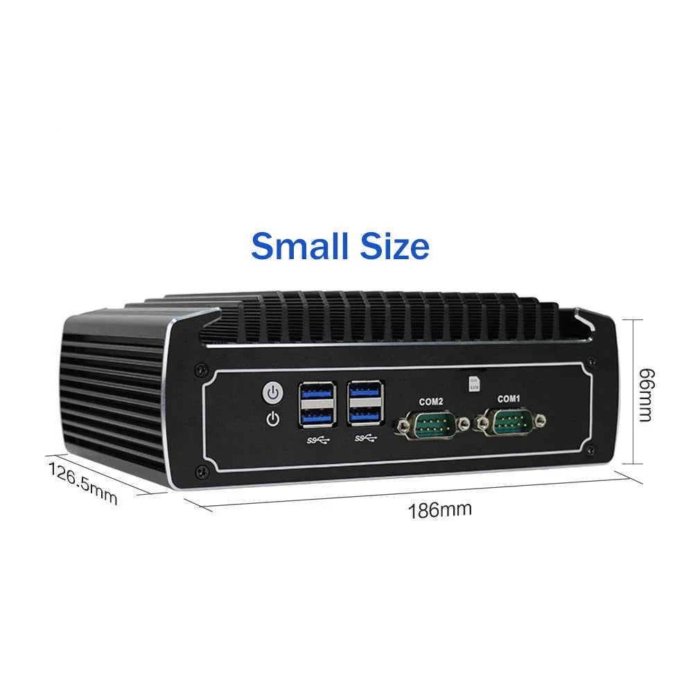 HDD, Card 8GB Fanless Gen, Industrial 8th 2 SSD 8250U Computer, 10 Dual Pro Nic, HD, Ram 1TB 128GB CPU, 4 Mini Core Windows Mini DP, COM, SIM Powerful i5 Slot, Cores PC, PARTAKER 4K 4*USB3.0,