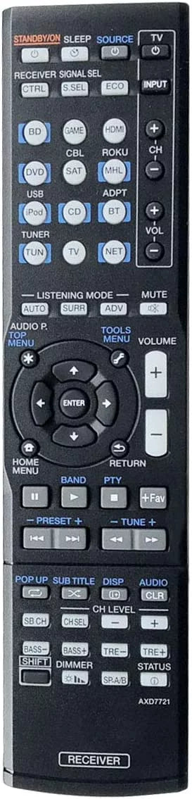 Remote VSX-1024 fit for VSX-S300-K New VSX-44 Control Pioneer VSX-824 VSX-S310 AXD7721 Receiver VSX-1029 AV