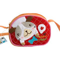 Applique Purse x in. 3.9 Wallet Bag & Coin 3.3 Bone Puppy Purse Bag & Swingpack Embroidered -