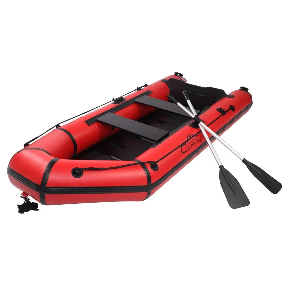 Boat Black Survivals Assault 330kg 10ft Red Adult PVC Camping Water