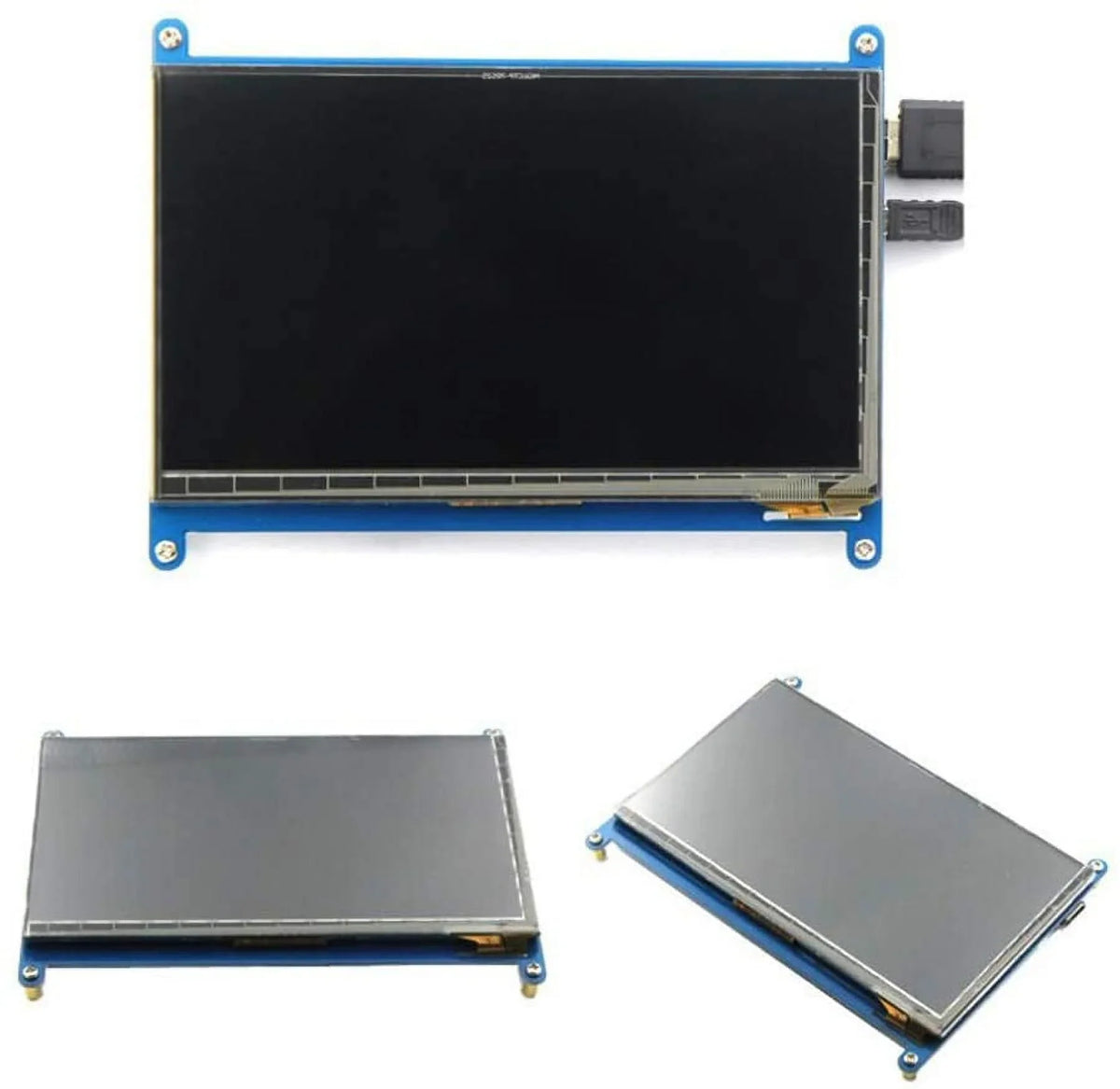 Monitor Treedix Compatible HDMI 7 1024x600 Display Touch 3B+/4B Raspberry inch with Pi Module Capacitive Screen LCD