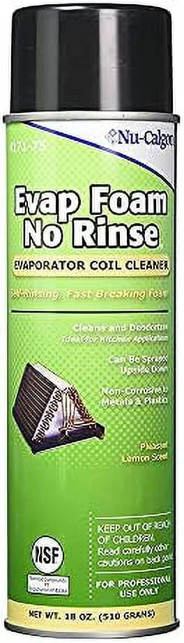 Coil Cleaner Pack) Evap 18Oz (4 Foam