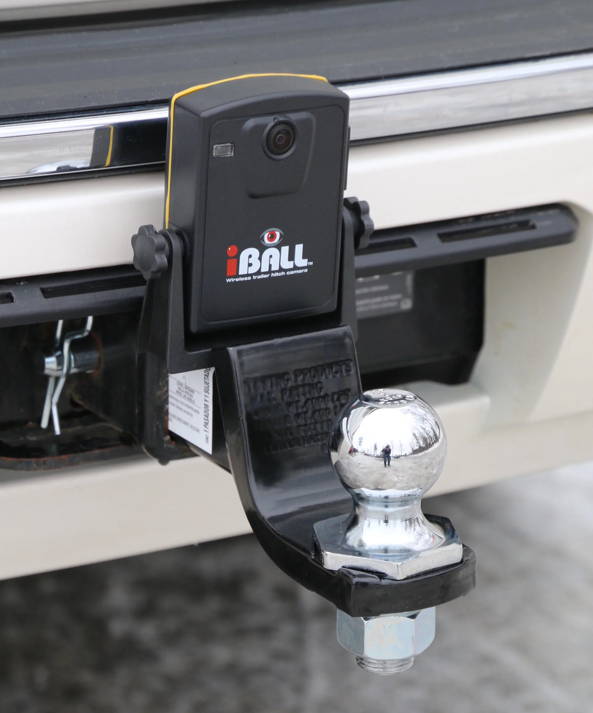 Magnetic Any Car iBall Trailer LCD Rear Truck Digital Fits Pro or Vehicle, Camera Monitor Wireless Hitch View