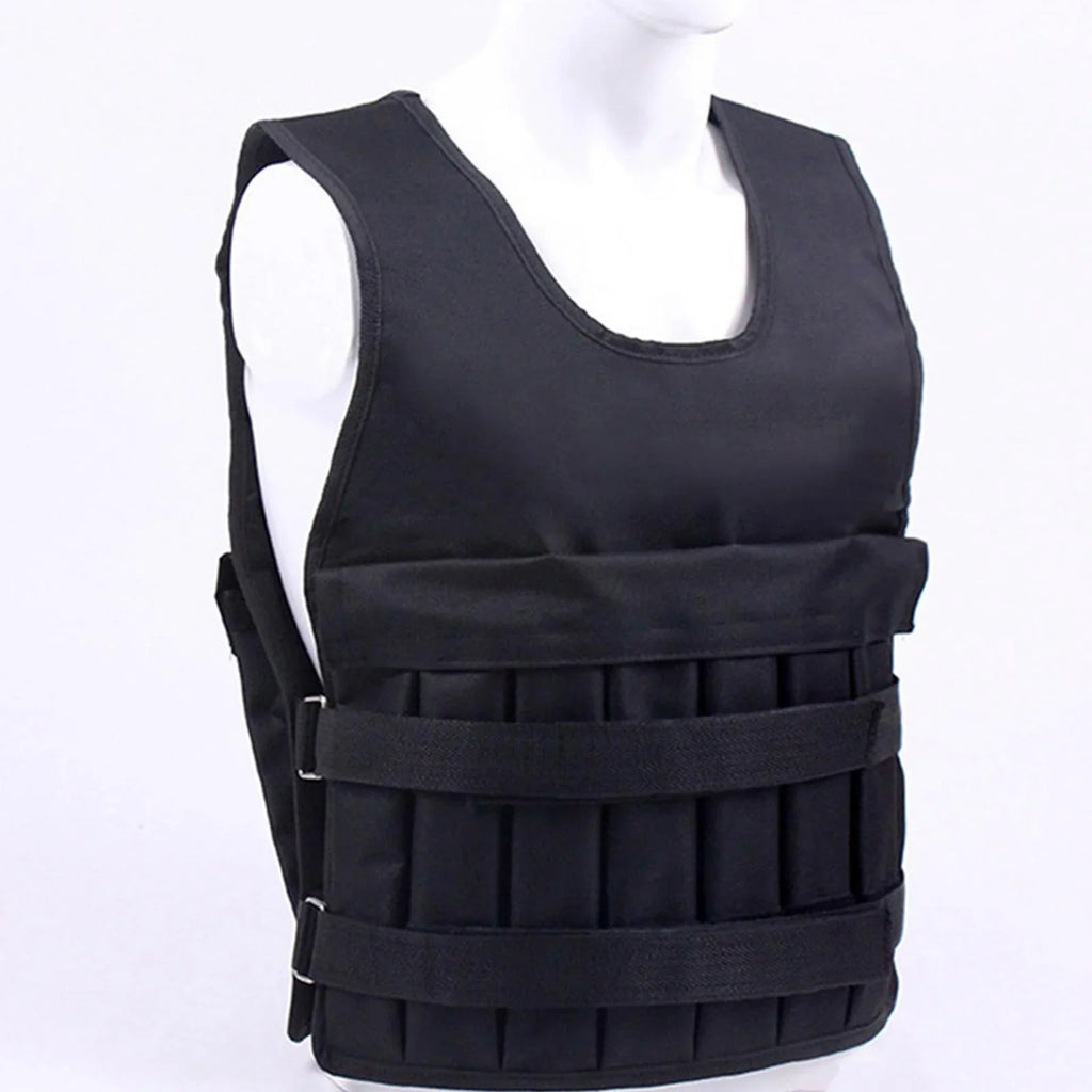 Running Training 8 Exercise Design Exercise Strength Vest Fitness AMLESO Loading Vest Gym Slim Weight Body for Pockets Boxing Jacket