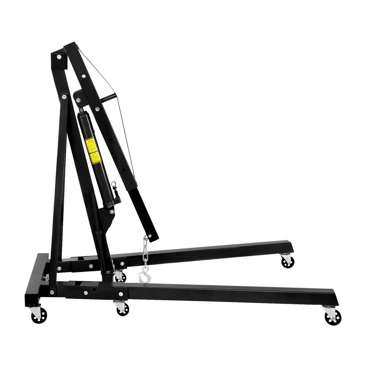 Shop Steel Heavy Lifting Crane, Duty Shop Crane Manual And Crane With Hydraulic 4400lbs, Crane Folding Engine Engine Capacity Cherry Legs, 2-ton, Folding Engine Boom Telescopic Hoist, Picker