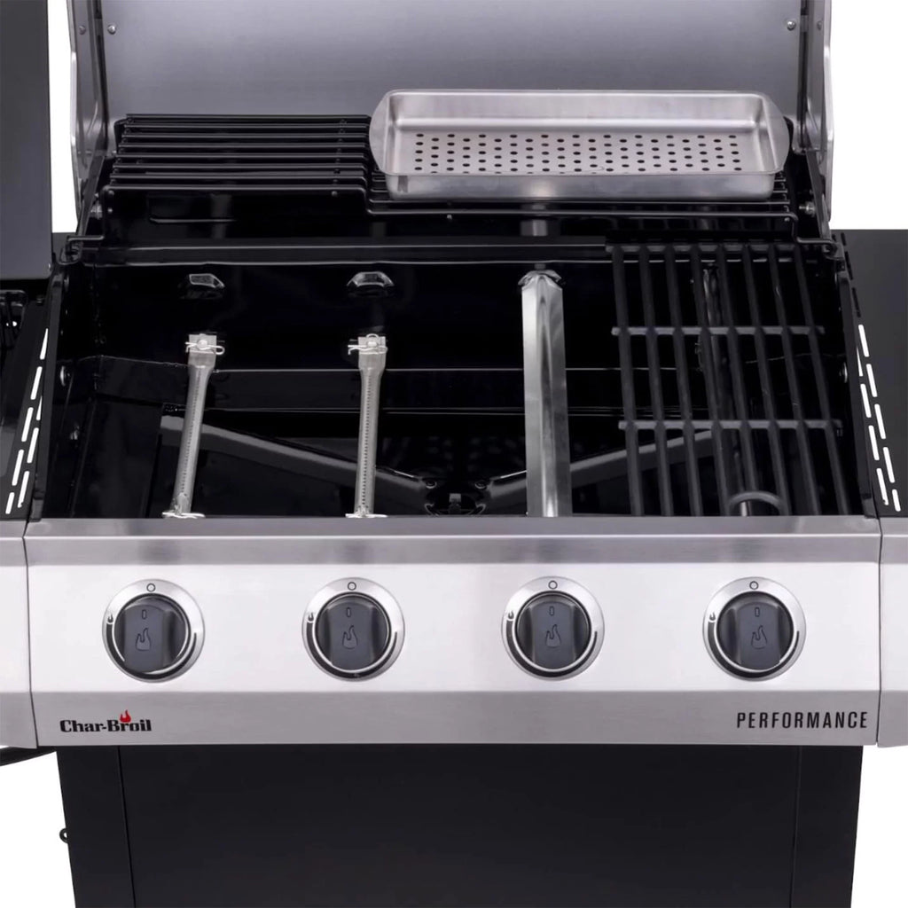 Series 4 Grill Gas Stainless Propane Burner Char-Broil Performance Steel