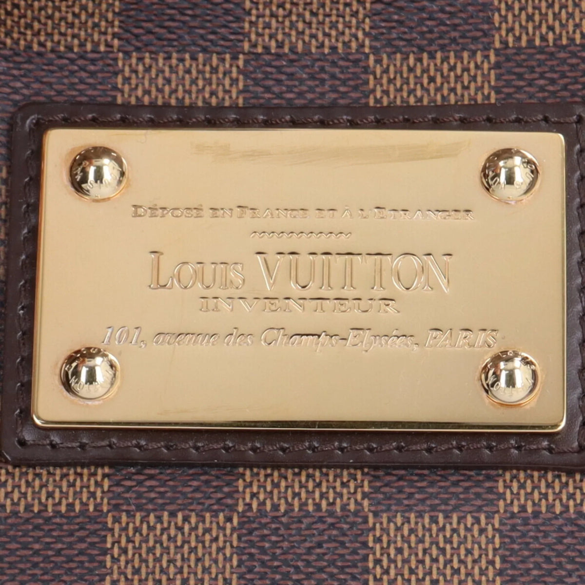 Brown Damier Pre-Owned Vuitton BRB03130000004147 Shoulder LOUIS Louis Canvas Women's Hampstead N51204 (Good) Bag MM VUITTON
