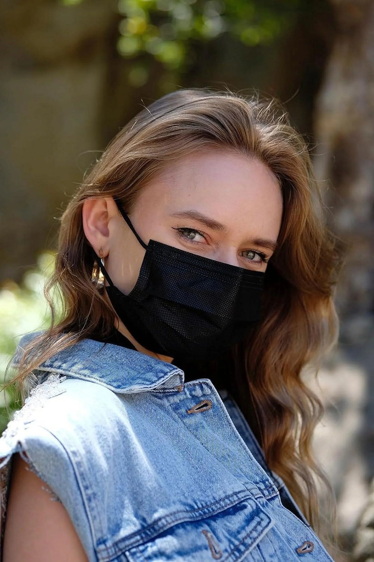 50ct Black Mask Soft, Premium Breathable MagiCare 3 Box - Comfortable, Face Ply