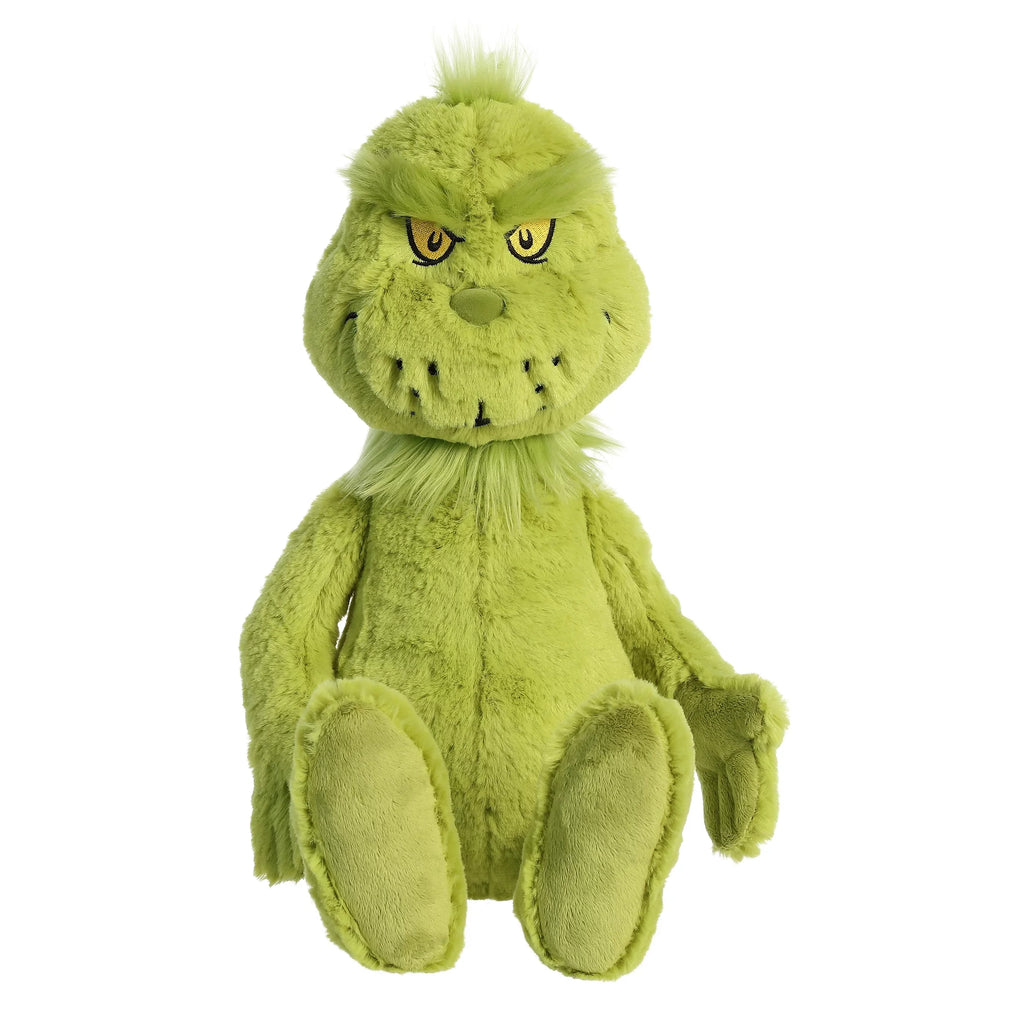 '- Green Seuss 18" Stuffed Large - Animal Aurora Dr. - Whimsical Grinch