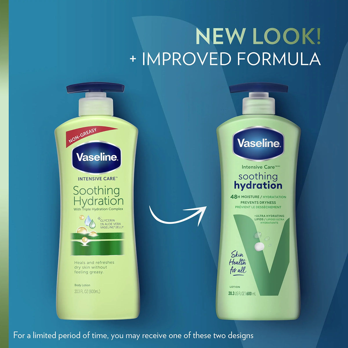 Care Body 4 With Lipids Hydration Extract 20.3 Aloe Ultra-Hydrating + Dry Vera Intensive Aloe Skin Oz. Lotion Ct Vaseline 1% Soothing For