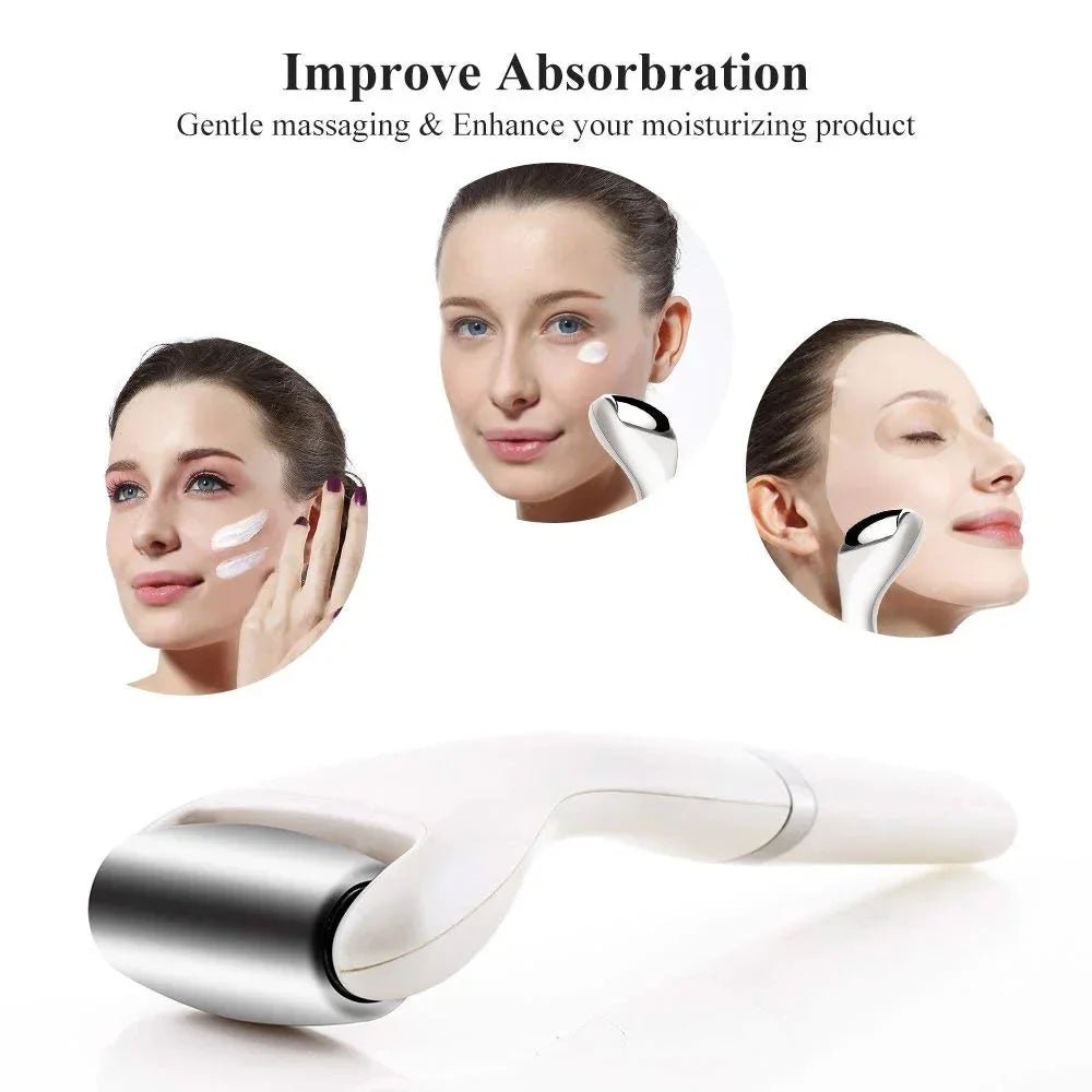 Anti-Aging Steel Face TOUCHBeauty with Roller Body Stainless Massager