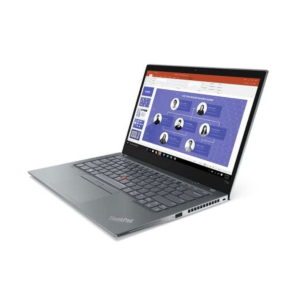 Pro, 512GB S (14" 16GB Core Backlit, 11 WRT, ThinkPad T14 3-Yr Thunderbolt 4, Gray Battery, Laptop (T14s) Win Lenovo Intel Touchscreen, FP, / Business SSD) 14-Hr Webcam, 10 FHD Long i7-1165G7, RAM,