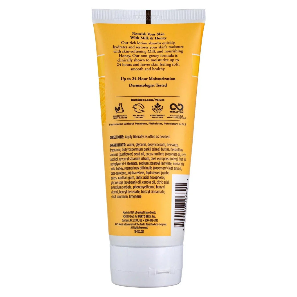 (Pack Milk Lotion & Naturally 3) of Body 6 Burt's Honey oz Bees Nourishing