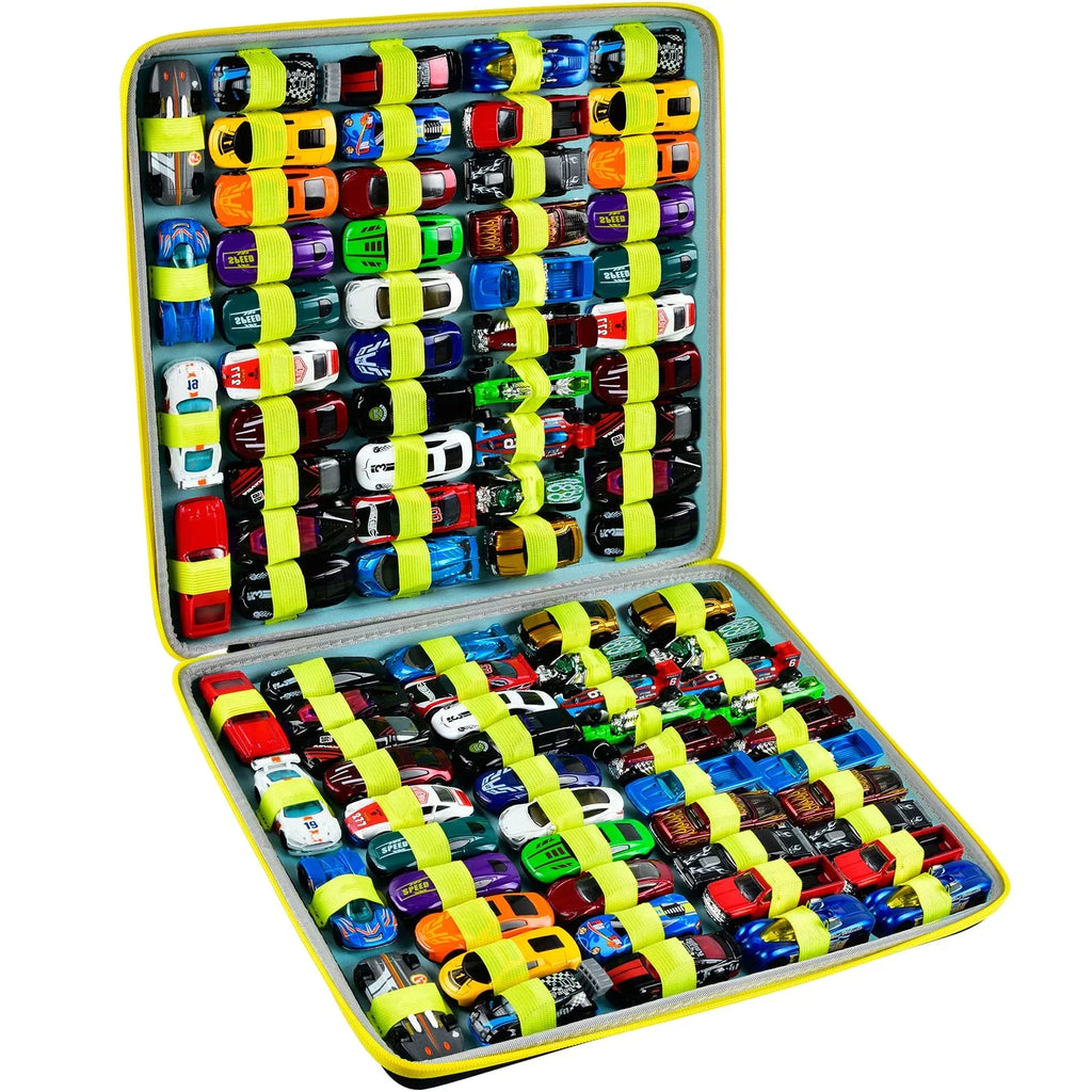 Case, Container Organizer Car Storage Carrying (Box Toy Only) Display 88 Holder
