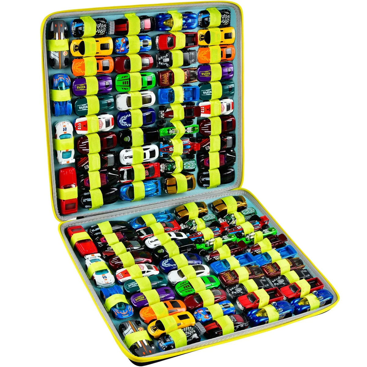 Case, Container Organizer Car Storage Carrying (Box Toy Only) Display 88 Holder