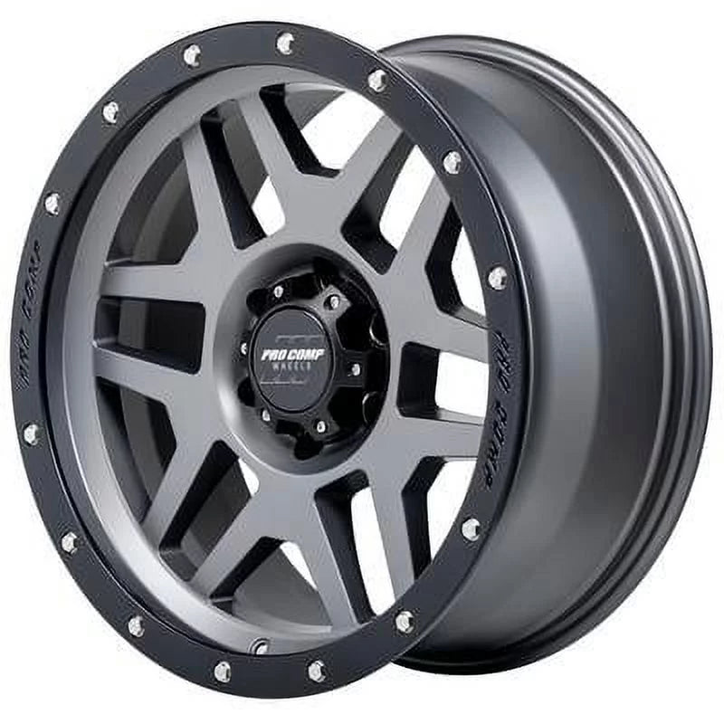 6x5.5 Comp - with Pattern Graphite Bolt Wheel, Phaser 41 2641-298345 Pro 20x9 Series -