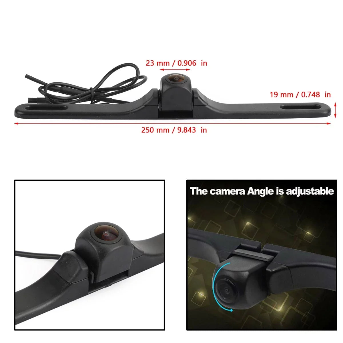 Backup View 170 For iPhone Camera Wireless Car WiFi Fit Android Rear Cam