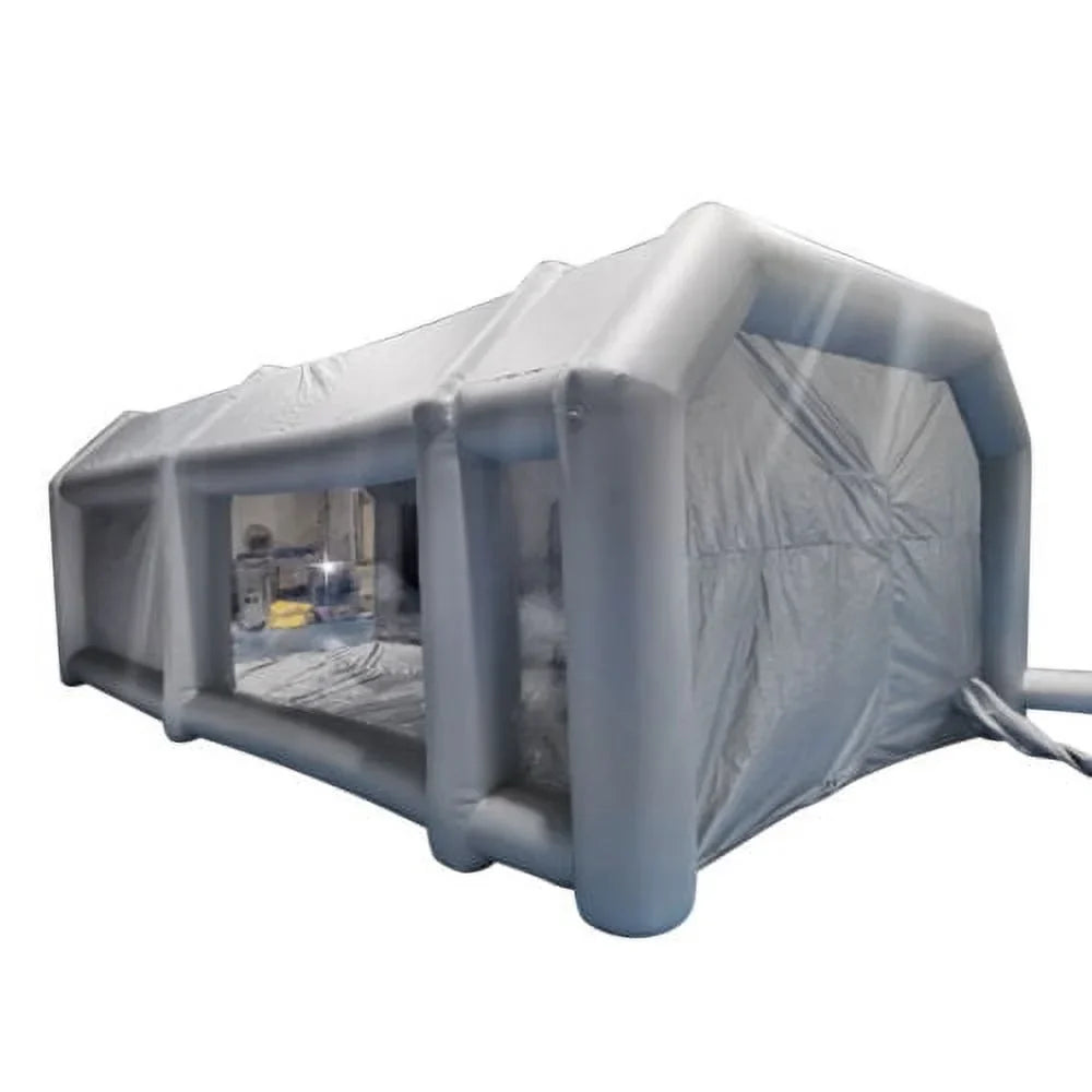 Paint Spray Car Filter Portable Tent Air Booth 28x15x10FT Inflatable Cabin