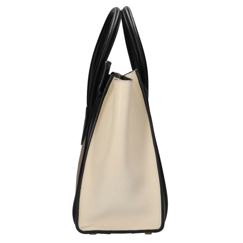 Pre-Owned Ladies Shopper Handbag Celine Leather Beige Luggage Micro (Good)