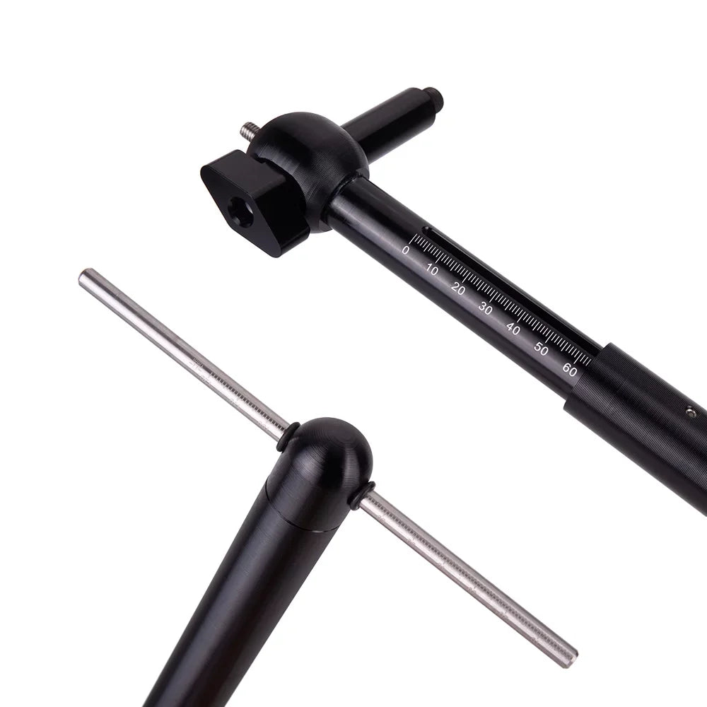 Accurate Alignment Gear MTB Gauge Cyclists Measurement for for Hanger Tool Bike for Derailleur Shifting, Smooth Radirus Ideal -