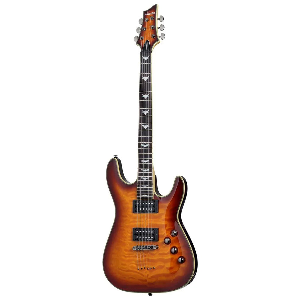Sunburst) Extreme-6 (Vintage Omen Electric Guitar Schecter