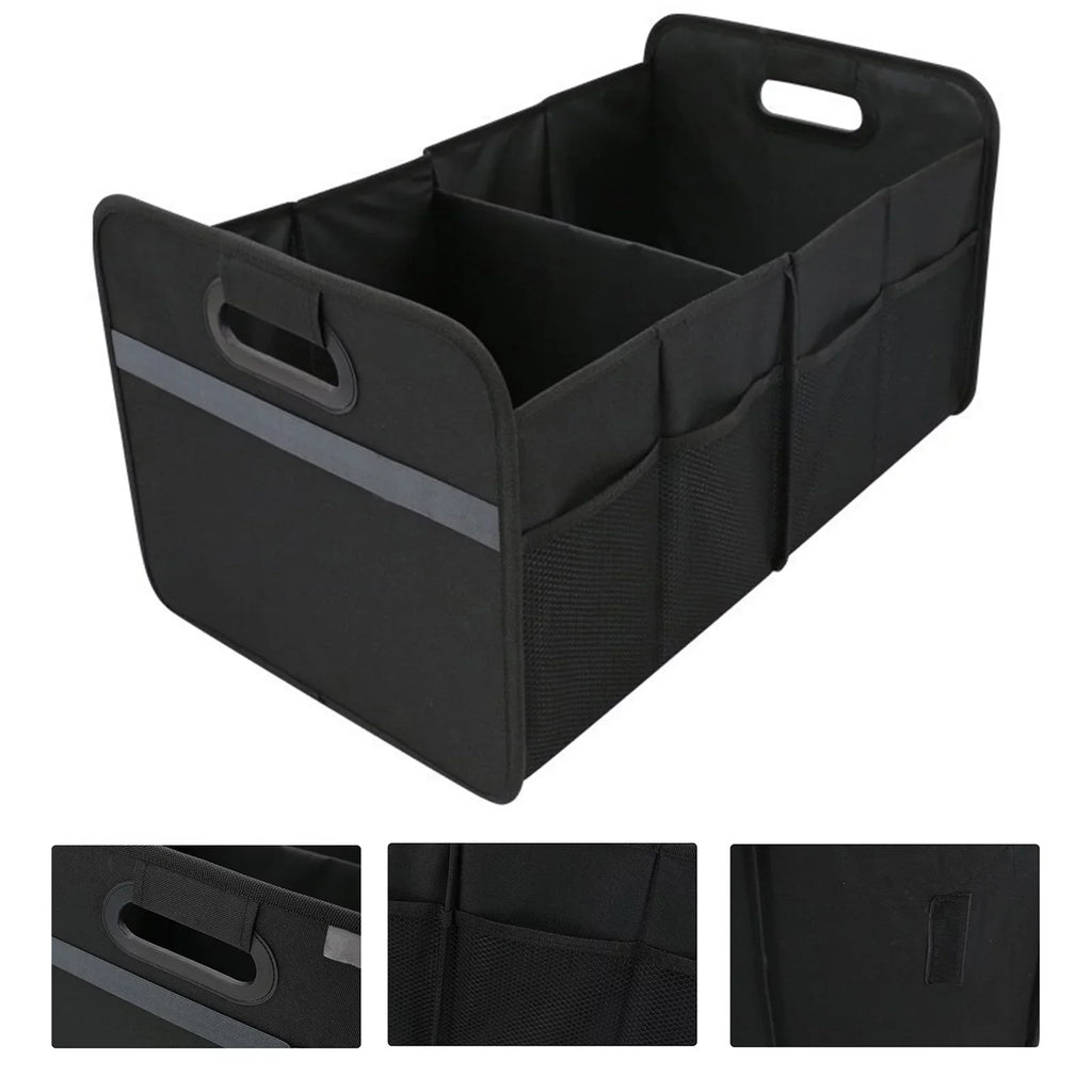 Car Trunk 55L Storage Cargo Docooler Cloth Organizer Organizer Folding Box Trunk Automotive Car Box Storage Oxford Car