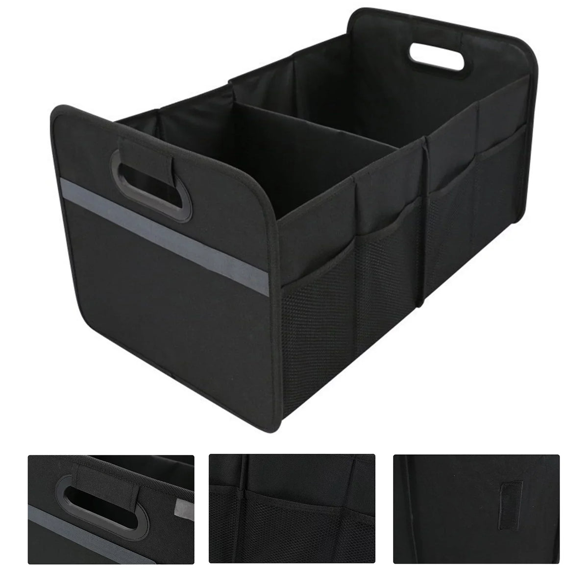 Car Trunk 55L Storage Cargo Docooler Cloth Organizer Organizer Folding Box Trunk Automotive Car Box Storage Oxford Car