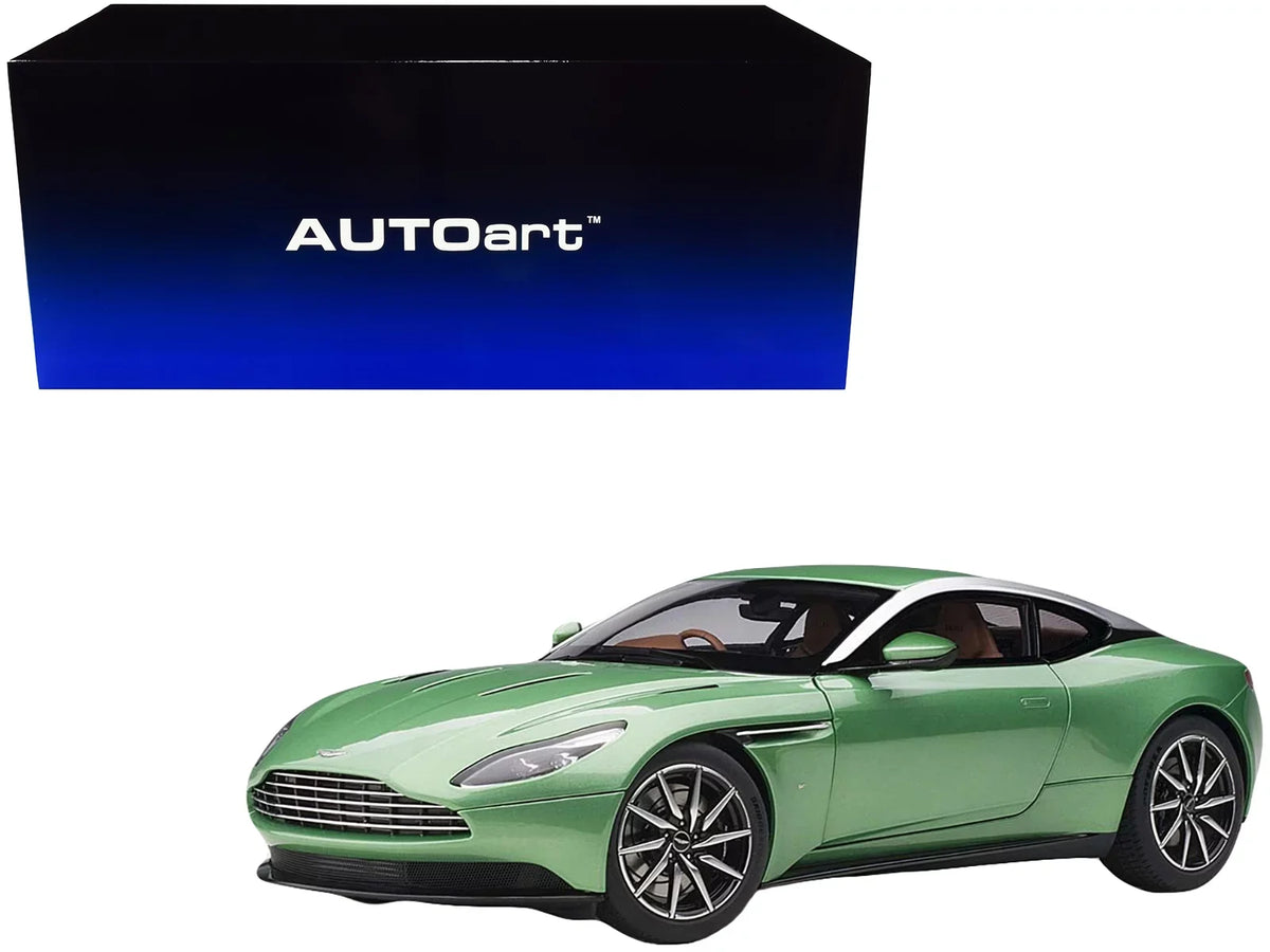 Aston Car Apple DB11 Tree (Right Metallic RHD Green 1/18 Drive) Autoart by Model Hand Martin