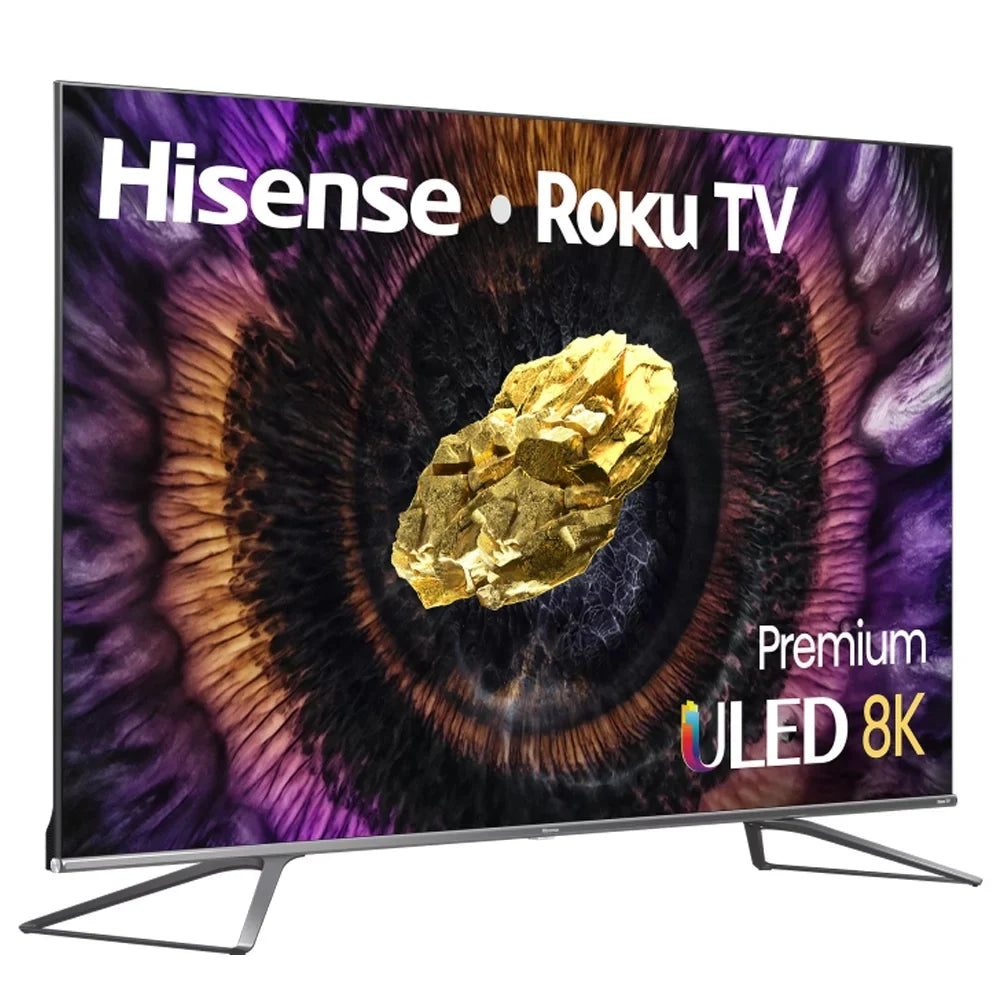 TV Wall Vision Roku Adapter 2.0 Smart 2021 Channel with Bundle Deco 75" Quantum Dolby Bundle Mount Premium 75U800GR Soundbar, 8K Hisense with Dot 37"-100" TV ULED Bracket 60W 6-Outlet Surge and Home