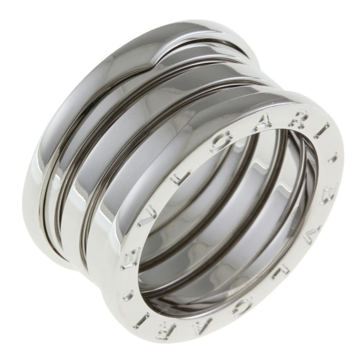 One Bvlgari Ring B-Zero Pre-Owned 12 BVLGARI B-zero.1 (Like Ladies New) BRJ10000000119403 Band 4 18K No.