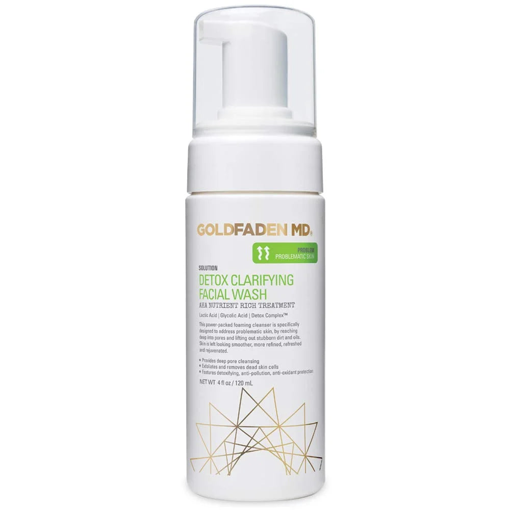 Detox fl Wash, 4 MD Facial Goldfaden Clarifying oz