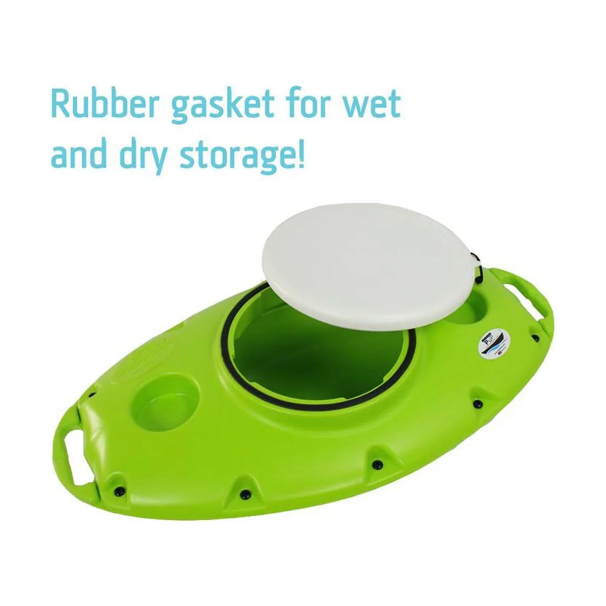 Portable Rope CreekKooler w/ Floating 8' Quart Pup Tow Cooler Beverage 15